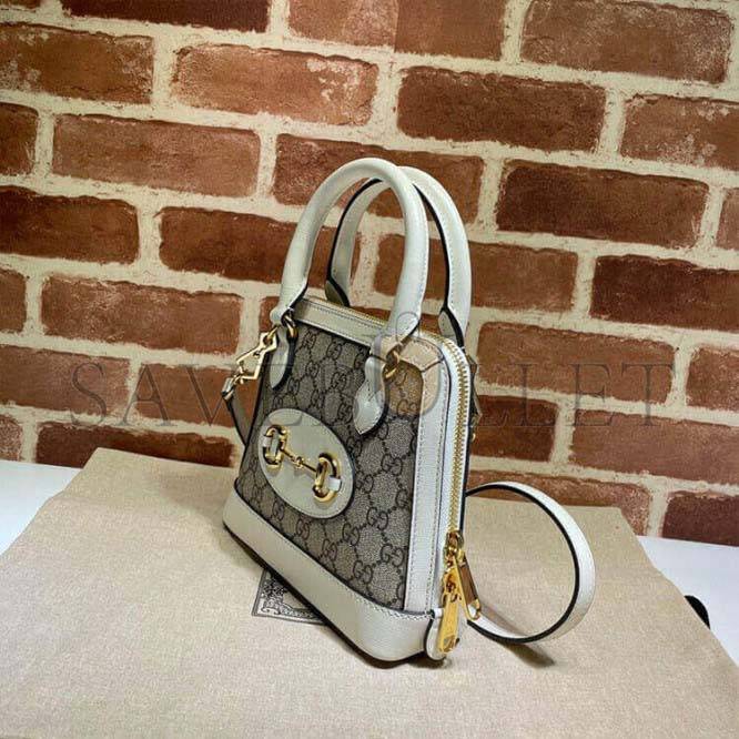 GUCCI HORSEBIT 1955 MINI TOP HANDLE BAG 640716 (20*19.5*7.5cm)